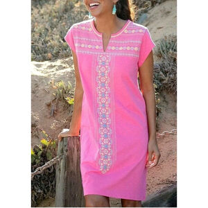fresh produce beach dresses Sea Star Square Neck Dress for Simple Elegance